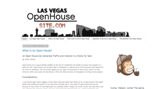 Desktop Screenshot of lasvegasopenhousesite.com