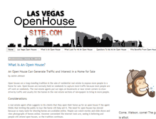 Tablet Screenshot of lasvegasopenhousesite.com